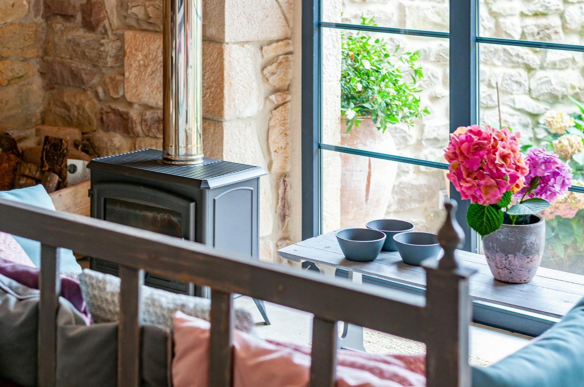La Casa De Piedra Villa Herrera de Ibio Екстериор снимка